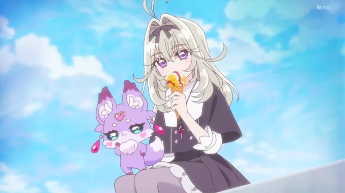 るるかちゃんずっと見てるw #precure