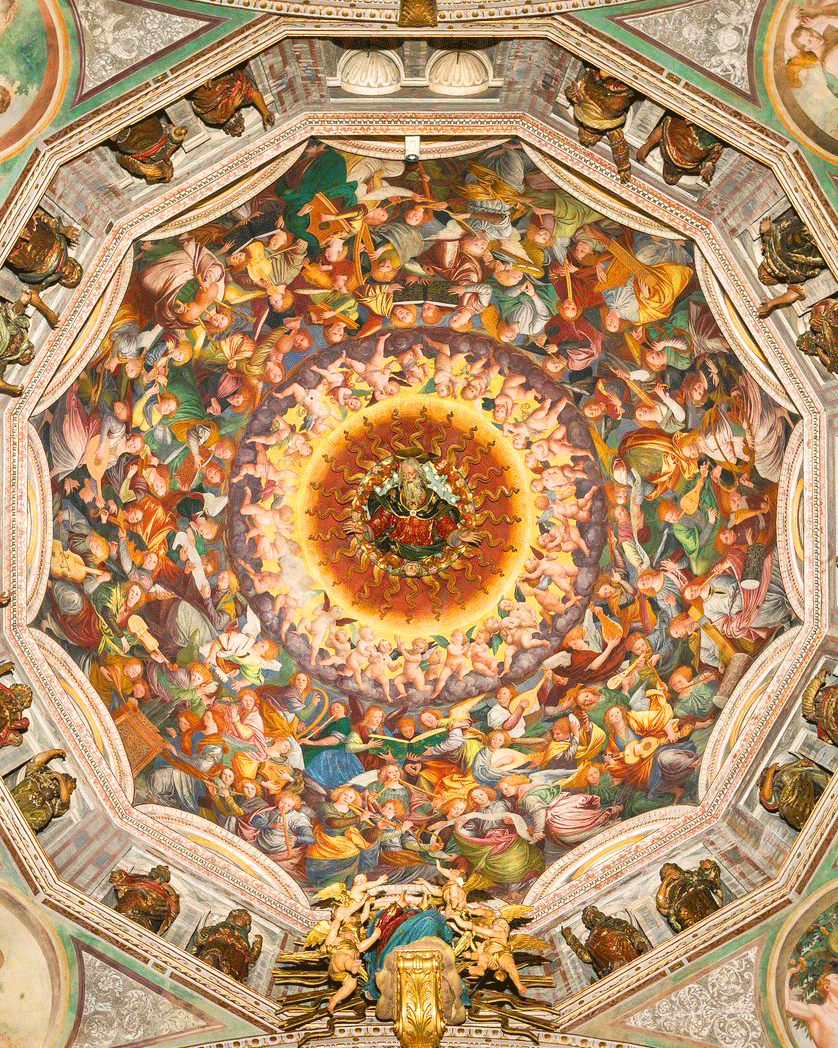 DreamlinerCo's tweet photo. Choir of Angels, by Gaudenzio Ferrari (1534) https://t.co/gn7QanRToF