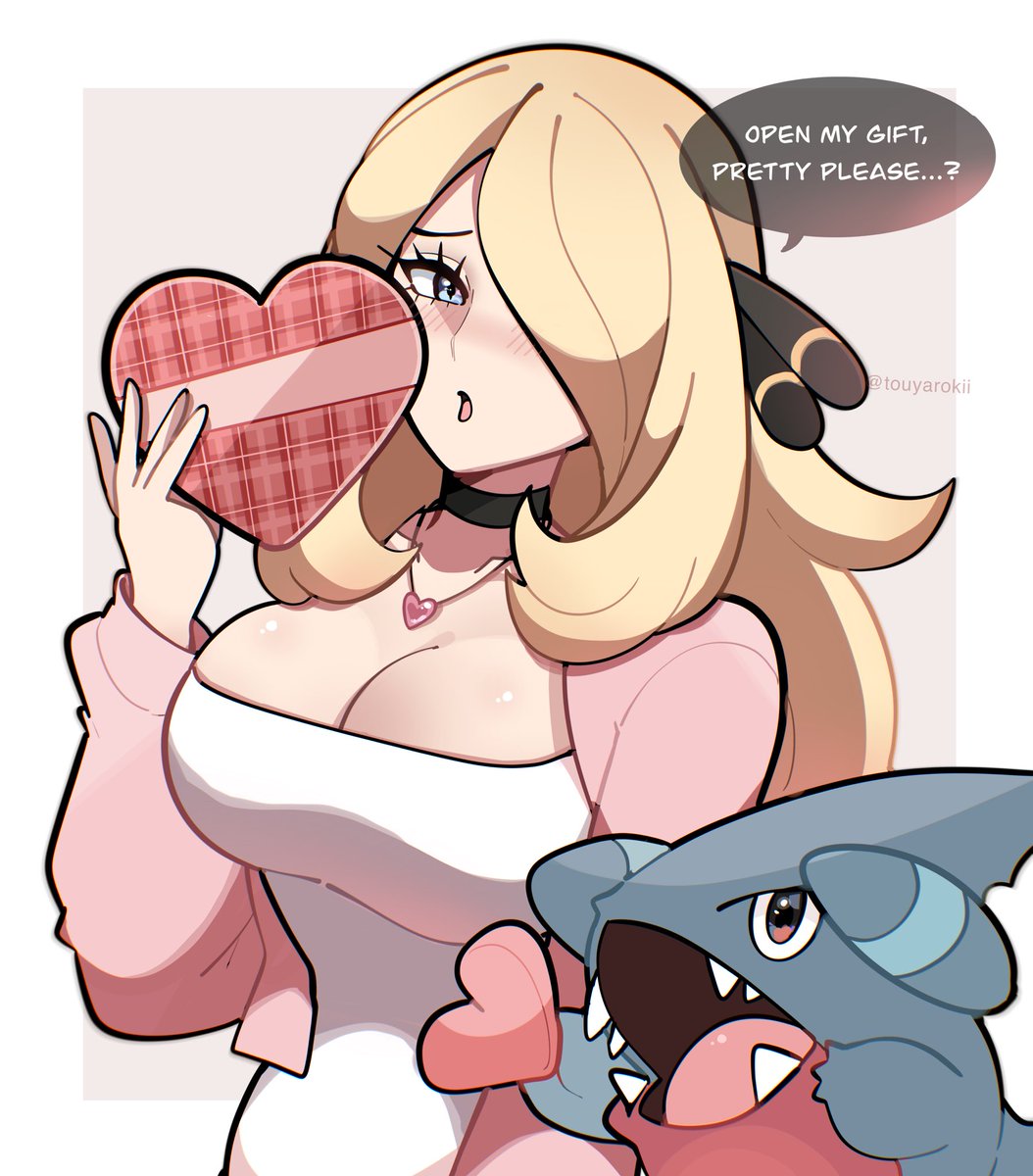 Spending Valentine’s Day with the best pokemon champion, Cynthia 😳