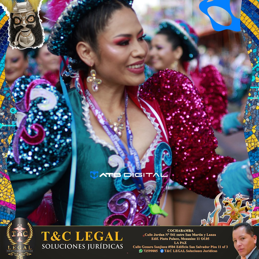 EnConexionbol's tweet photo. ATB lleva a tu hogar la fastuoso entrada del Carnaval de Oruro para que la disfrutes sin preocupaciones. Vive cada momento y ritmo desde donde prefieras.
Auspicia: T&C Legal
#ATBDigital #Carnaval #Oruro #CarnavalDeOruro #Caporal https://t.co/jWMzPiOQ46