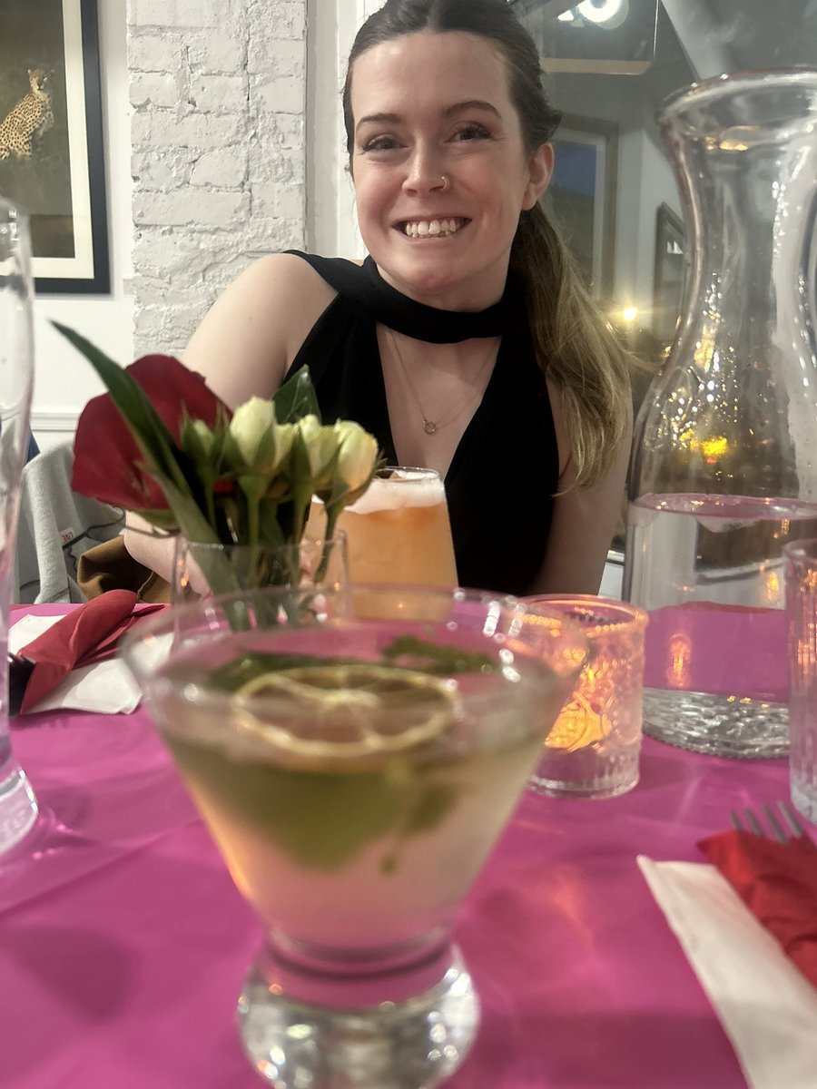 A pickle viking martini and a beautiful date ❤️