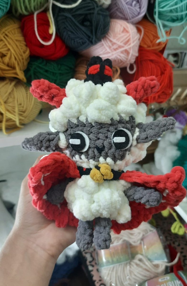 Começando a saga de fazer pelucinhas pra vender no evento geek. Deixem sugestões de personagens 🫶