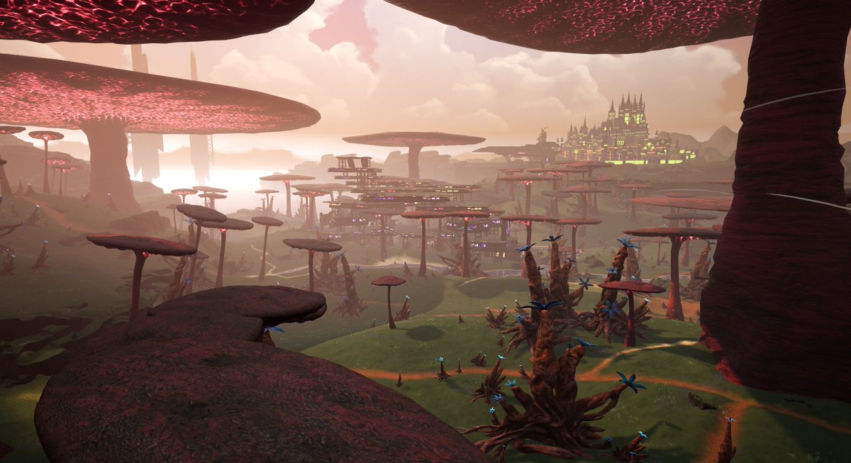 ProjectHMSTitan's tweet photo. Can't be a Sci-fi MMORPG without MUSHROOMS!!! #Rixa #gamedev @CohhCarnage @MarcMerrill @Sodapoppintv https://t.co/jHrkD2FGyE