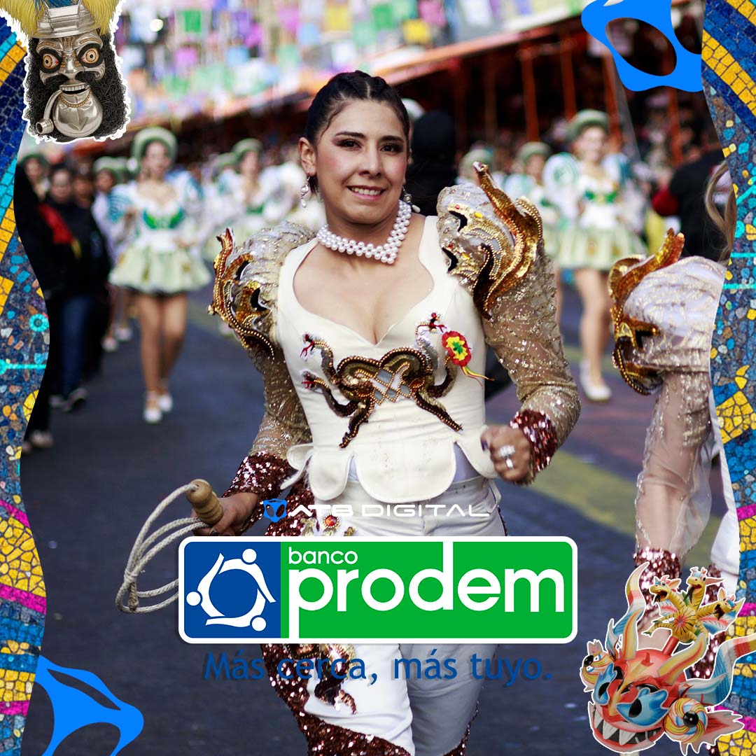 EnConexionbol's tweet photo. 📺 La cultura que nos une se vive en cada paso y cada traje. Sigue el Carnaval de Oruro en la transmisión especial de ATB.
Auspicia: Banco Prodem
#Carnaval #caporales #danza #población #fe #Bolivia https://t.co/kfLuSZkKgH