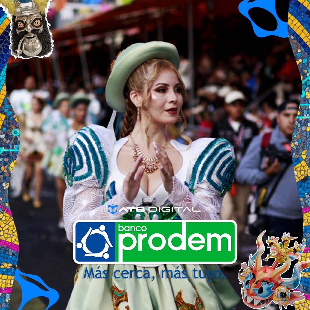 EnConexionbol's tweet photo. 📺 La cultura que nos une se vive en cada paso y cada traje. Sigue el Carnaval de Oruro en la transmisión especial de ATB.
Auspicia: Banco Prodem
#Carnaval #caporales #danza #población #fe #Bolivia https://t.co/kfLuSZkKgH