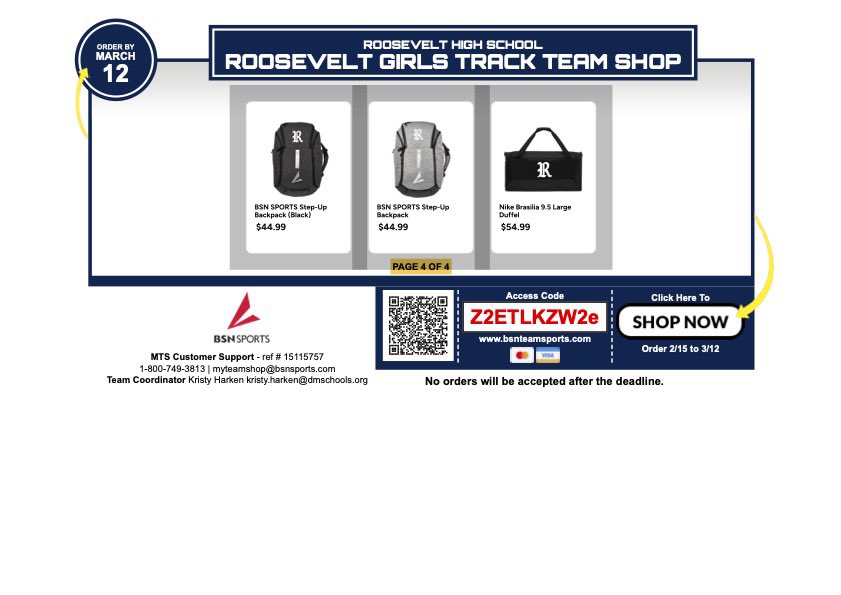 DM Roosevelt Girls Track and Field tweet media