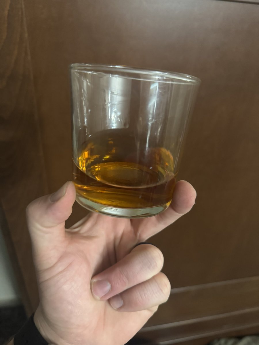 This glass is telling me that everyone at this family gathering wants to know my opinion on the jews.