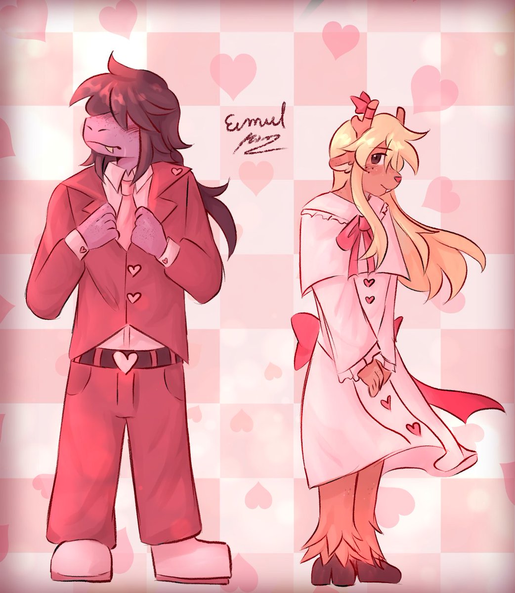 GUYYSSS happy valentines!!! #suselle #DELTARUNE