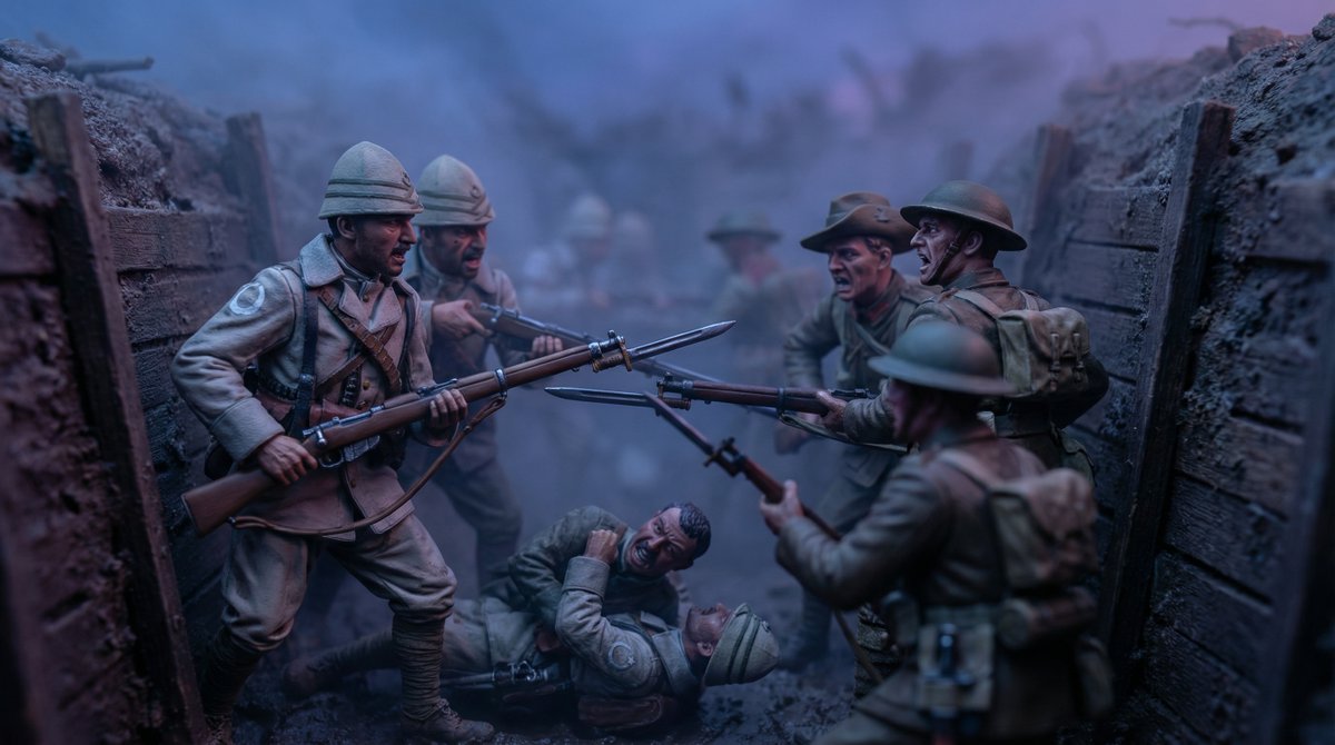 2 haftanın sonunda nihayet Çanakkale Zaferi videosunun 2. Partının görsellerini bitirebildim. Kurgu ve seslendirmesi kaldı. Yakın yayında...