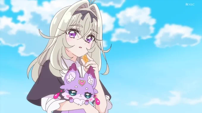 アイスさいごまで食べてたなw #precure