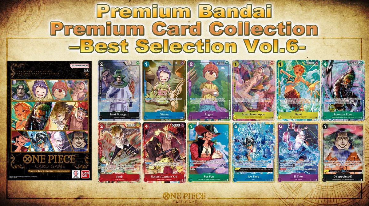 Product Release] Premium Card Collection -Best Selection Vol.6