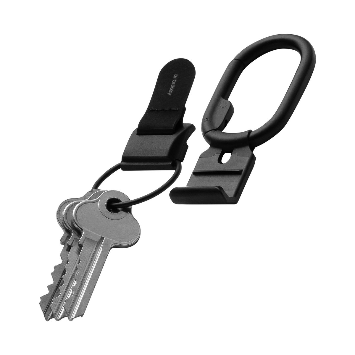 tyarinko's tweet photo. 本日のご紹介は、「Orbitkey Clip v2」
FIDLOCK社の磁石を用いたクイックリリースシステムにより、カラビナからの鍵の付け外しを驚くほどスムーズに変えてくれるキーホルダーです。
マグネット脱着機能でリング部分だけを片手でサッと取り外せる構造は、一度使うと病みつきになる心地よさです。 https://t.co/U6atctgnRX