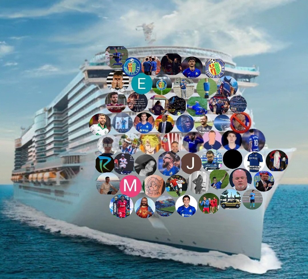 Primer día y así queda esta gran embarcación 
Los que todavía no estéis, no os lo penséis mucho y subiros, aún estamos abiertos a nuevos pasajeros.