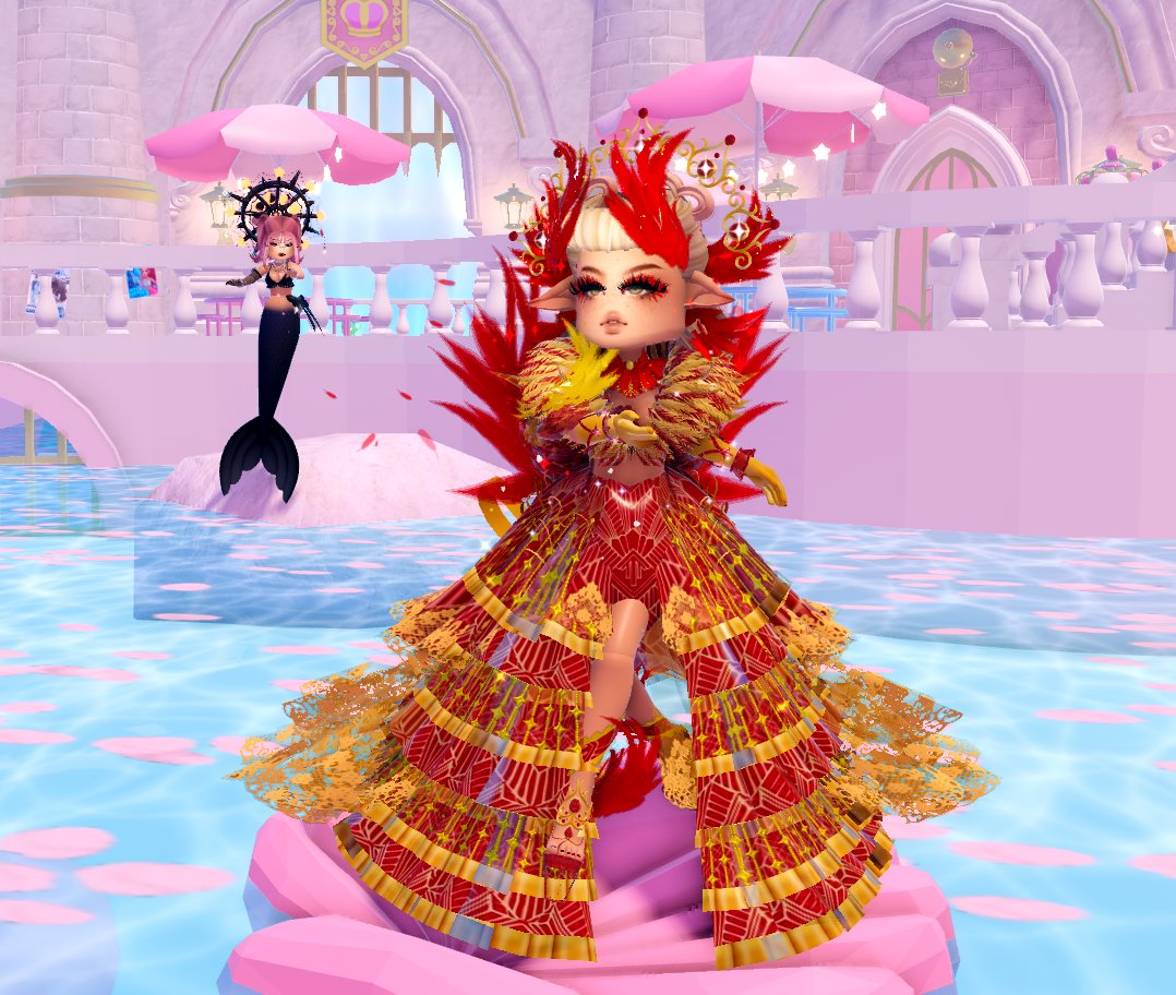 styled parts of the new set in a "burlesque" inspired way....cant tell if i love it or hate it