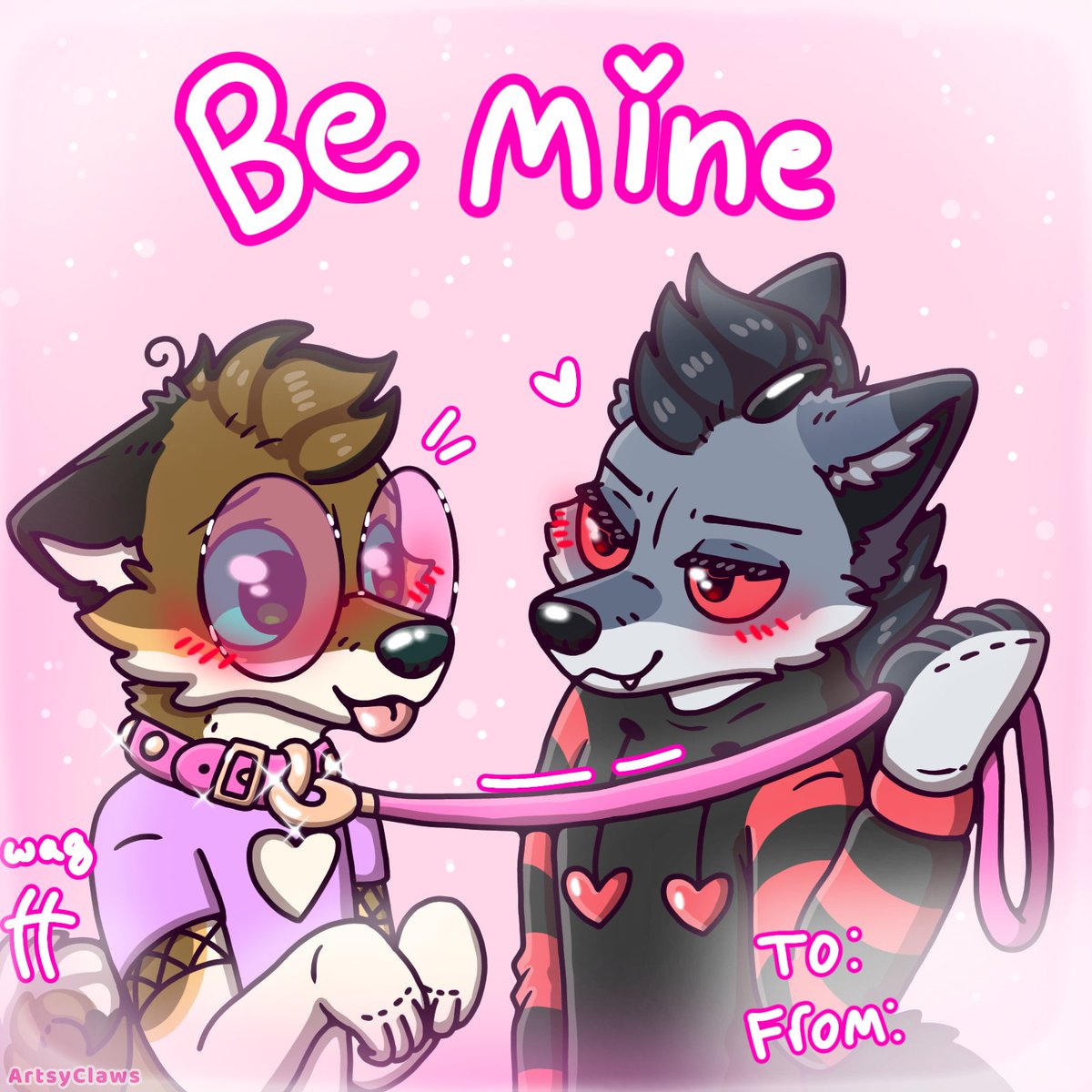 A little Valentine's Day card! 🩷✨