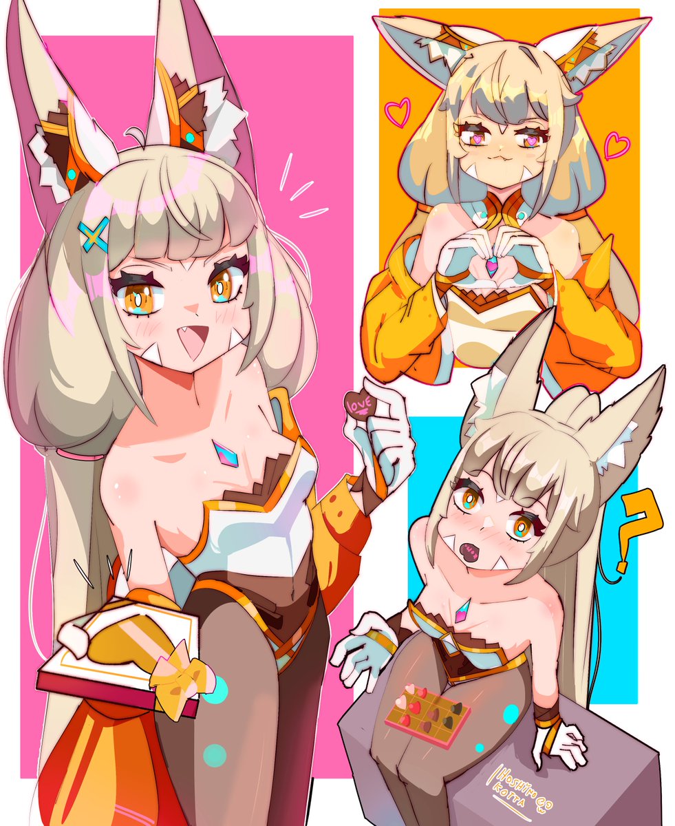 Some Nia drawings for today ❤️😼❤️ #XenobladeChronicles2
