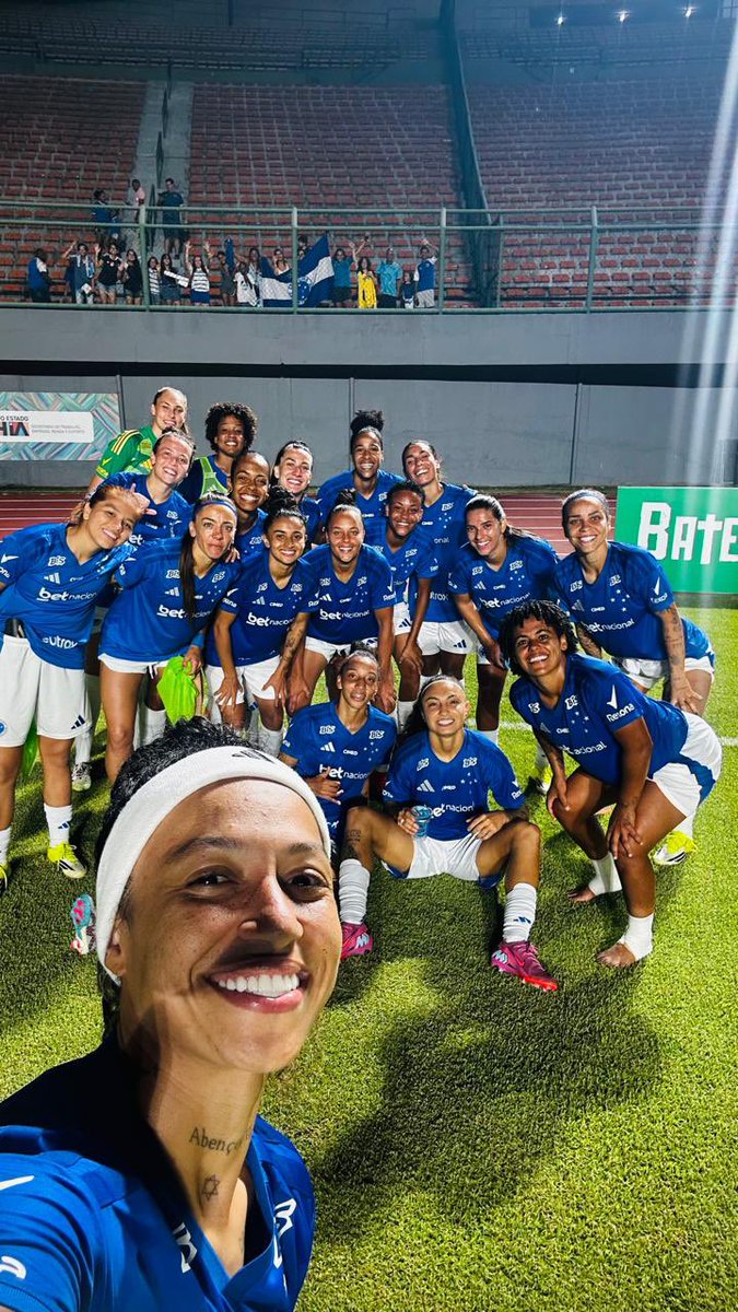 E a Nação Azul 𝒔𝒆𝒎𝒑𝒓𝒆 𝒑𝒓𝒆𝒔𝒆𝒏𝒕𝒆! Vitória importante para iniciar a temporada. Vamos, Cabulosas 💙