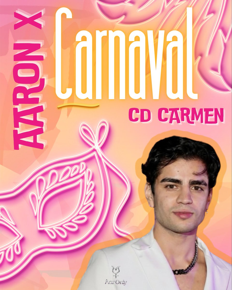 TEAMAARONLY's tweet photo. 🚨 ¡INICIAMOS TENDENCIA! 🚨

🎉Comenta la palabra + la frase en tendencia. ¡A darle! 💪🔥

AARON X CARNAVAL CD CARMEN 
#AaronMercury #AarOnly https://t.co/TGAhaQS1xH