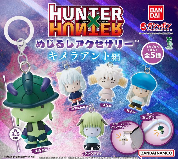 HUNTER×HUNTER めじるしアクセサリー キメラアント編 』 の