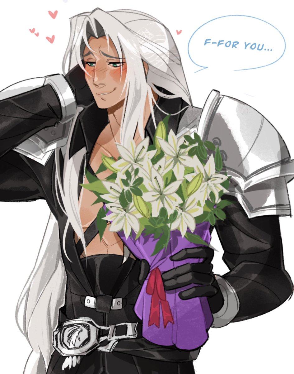 Happy Valentine’s Day from Seph ♥️

#ff7 #ffvii
#Sephiroth