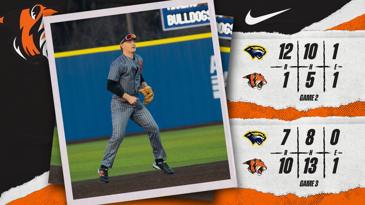 ⚾️ BB: Tigers finish off the Cougars in game three to take the series. 

#TigerPride