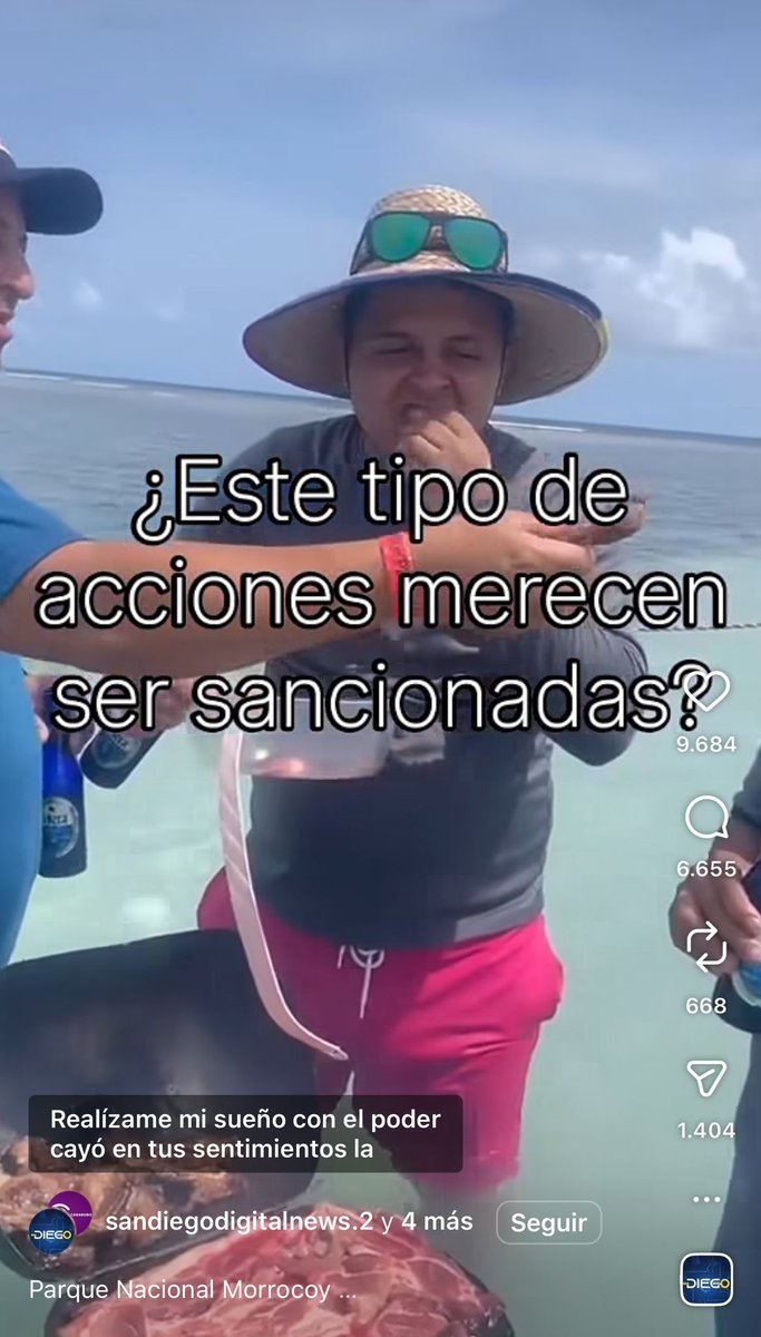 Venezolanos en Venezuela, en un parque nacional, hacen UN ASADO EN EL MAR! 
Y para ellos es normal contaminar, por eso llegan a nuestros países como plagas, solo destruyen