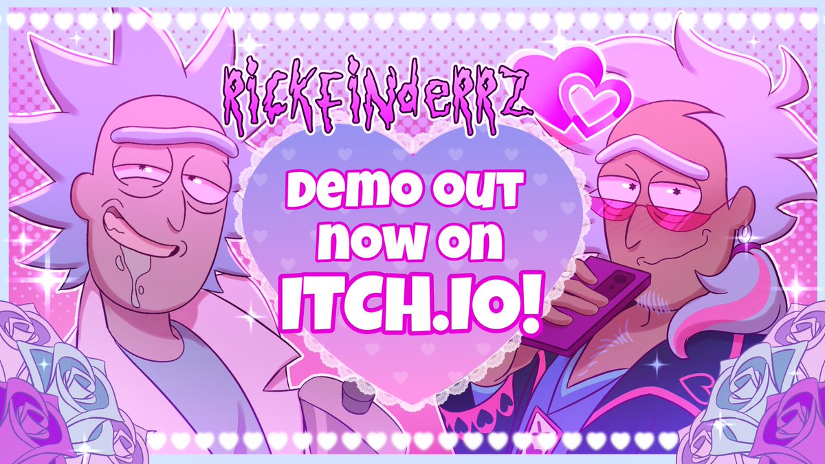 Free this Valentine’s Day? Well, not anymore! #RICKFINDERRZ Rick has a date just for you!

The game is out NOW! (🧵)
