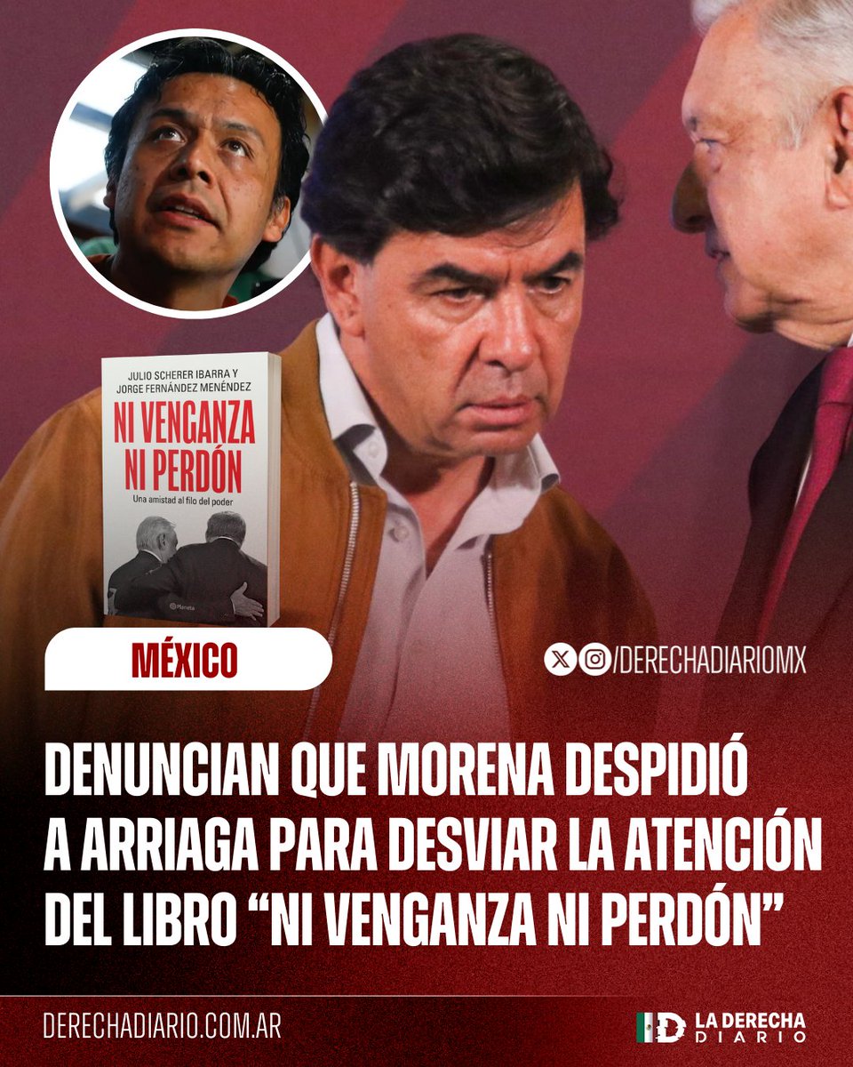 DerechaDiarioMX's tweet photo. 🚨🇲🇽 | El expresidente Vicente Fox denunció que el narcopartido se deshizo de la basura comunista Marx Arriaga para desviar la atención sobre las acusaciones reveladas en el libro del exasesor de AMLO, Julio Scherer, que involucra al bañagatos Jesús Ramírez Cuevas. https://t.co/hpaqOQUYoX