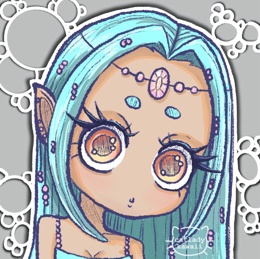 finished headshot 

thinking of adding this to my vgen, just need to practice a few more 🌟

#artmoots #ArtistOnTwitter