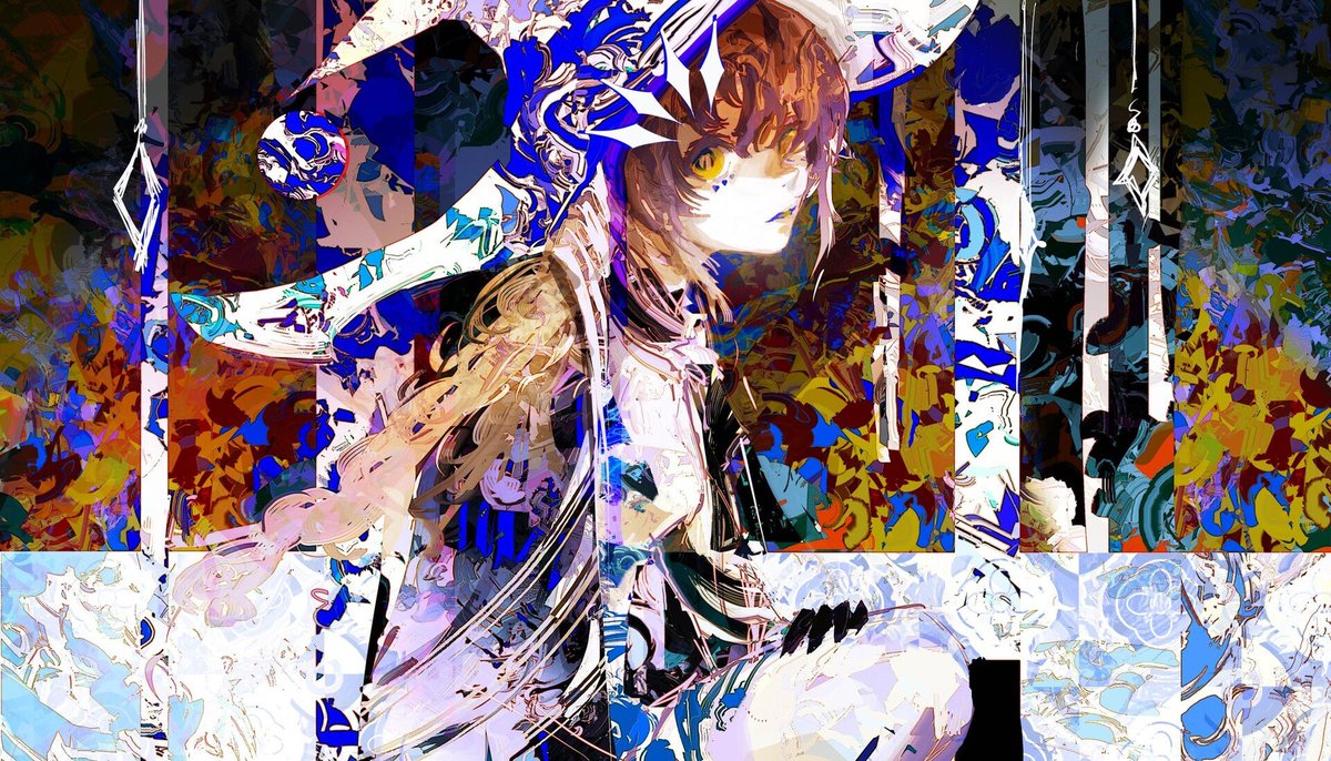 #私はこういう絵を描いています