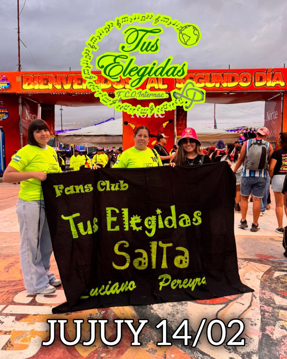 💚✨️ Hoy decimos PRESENTE en el <a href="/LosTekisOficial/">Los Tekis</a> <a href="/tekiscarnaval/">carnavaldelostekis</a> para disfrutar de este hermoso Carnaval junto al abrazo de la hermosa voz de nuestro elegido <a href="/LucianoPereyra/">Luciano Pereyra</a>
Que lindo, no?