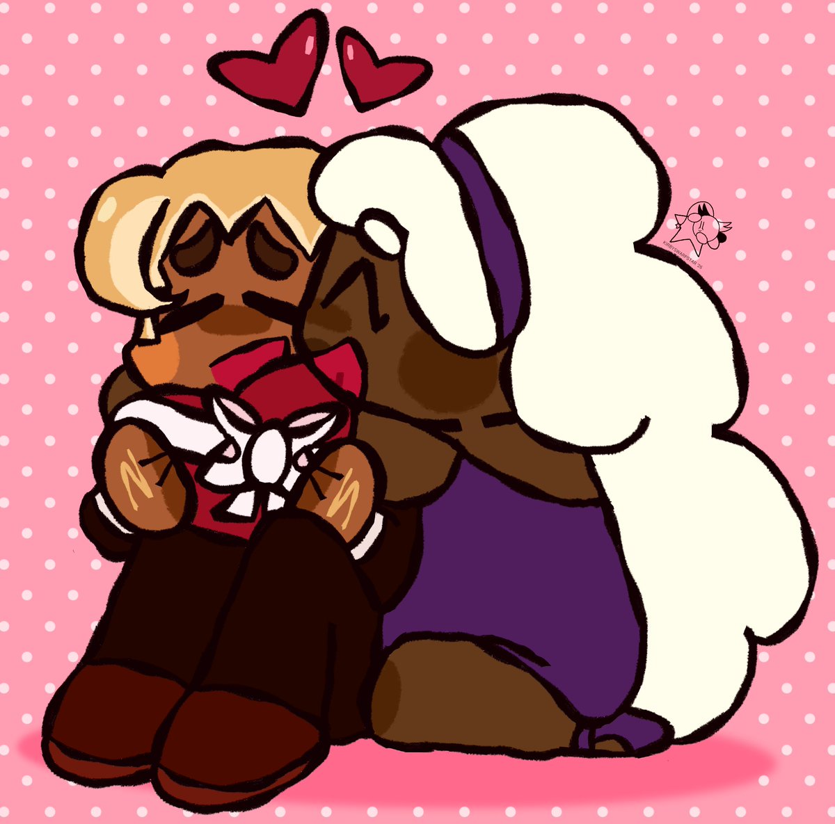 happy valentine's day, and happy 2nd anniversary to sauna egg cookie! 

[#cookierun]