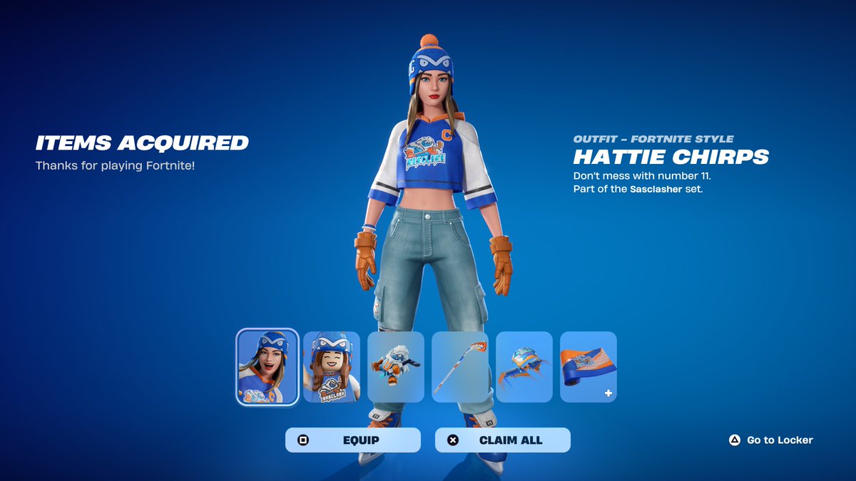 Fortnite Hattie Chirps Skin Giveaway 🎁

To Enter: 
❤️♻️ LIKE &amp; RETWEET
📲 FOLLOW <a href="/FortniteFNLK/">Fortnite Leaks 🕜</a> <a href="/braniyt/">brani</a> 
🛑 SUBSCRIBE youtube.com/brani
🎙️JOIN DISCORD discord.gg/HtPVfVD
✅ COMMENT “DONE”

USE CODE ‘FNLK’ #ad