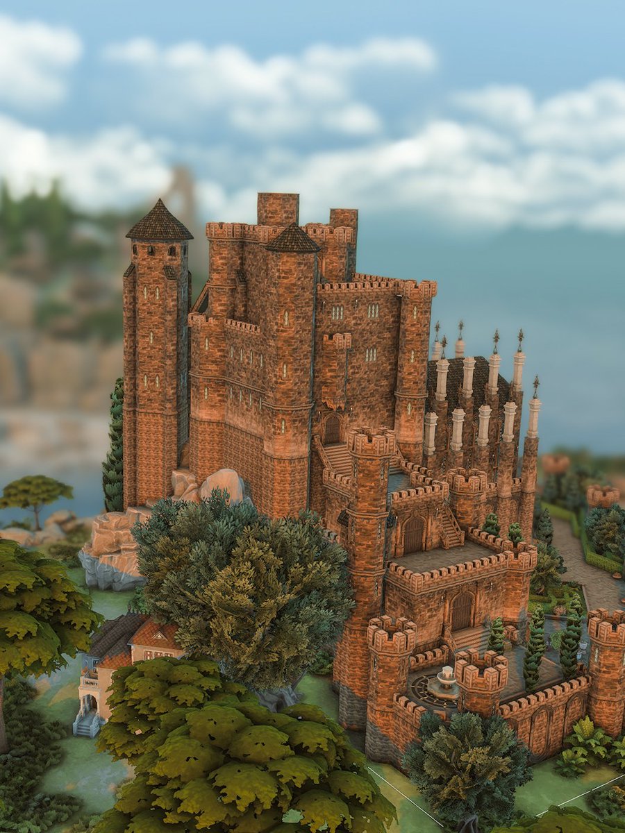 It's taking shape 🏰 

#thesims4 #simspartner