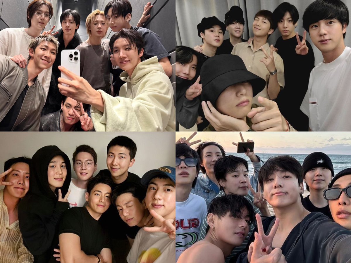 The OT7 era is really, truly back 😭