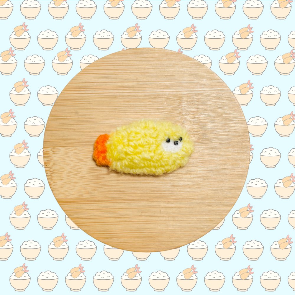 ┊✧ えび天アザラシ✧┊

人気のアザラシがついにえび天に!?🍤
衣に包まれて、なんだか安心感でちょっぴりうとうと🫧

ホカホカご飯の上でゴロゴロお昼寝するのが夢みたい💕

#ハンドメイド
#ハンドメイド好きさんと繋がりたい
#こむぎっこ
#パンチニードル