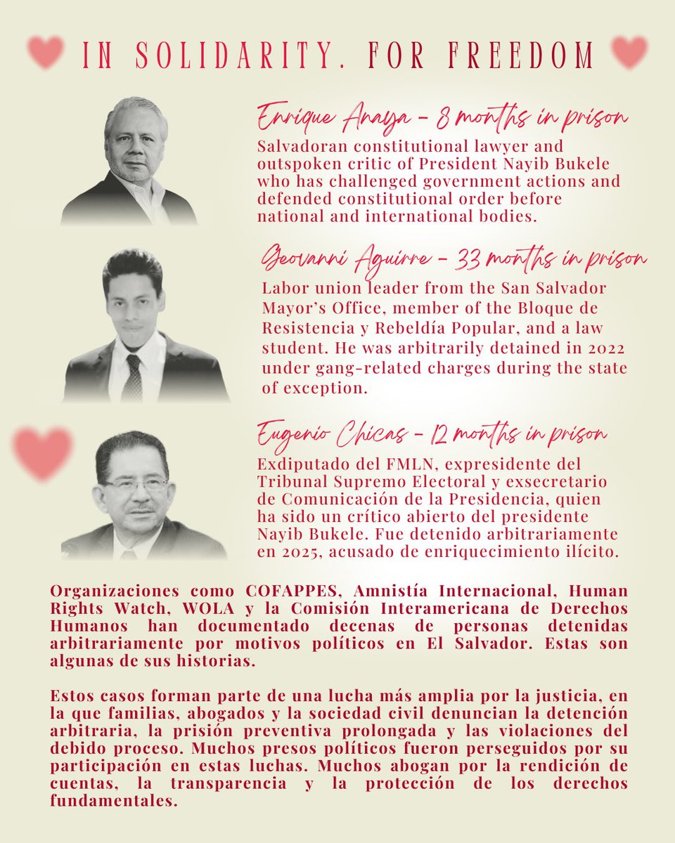 CISPES solidarity tweet media