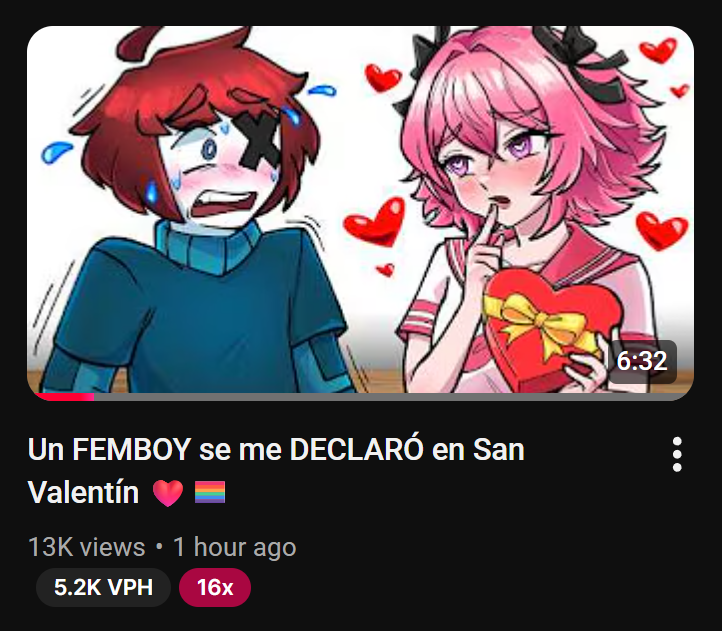 Porfin traigo un video especial en la fecha correcta y no despues de semanas xddd, otro año más solo en San Valentín pero, no ha sido el peor 14 de febrero xDD