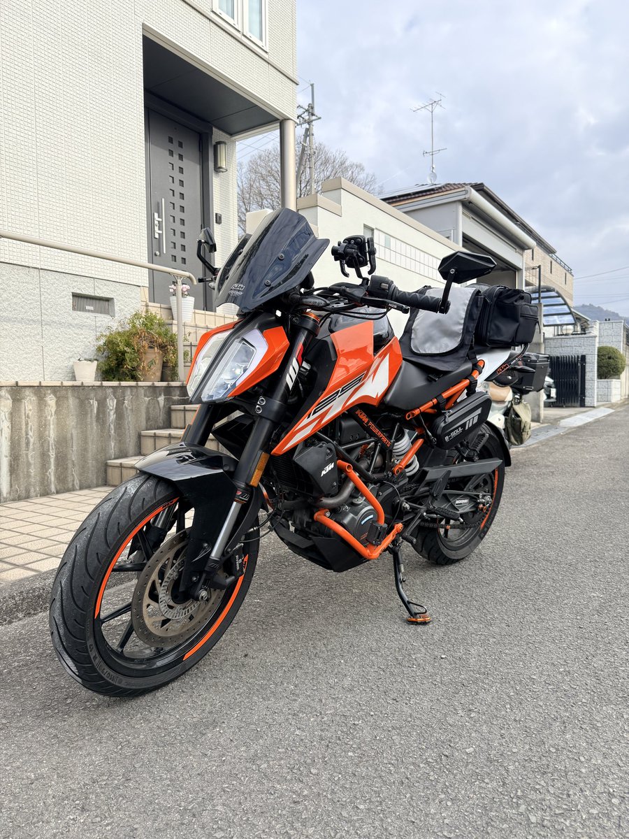 2月15日(日)
久しぶりの125DUKE

#バイク乗りと繋がりたい #バイク好きと繋がりたい #車好き