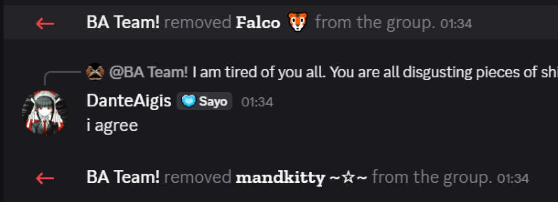 har1eenquinzeI's tweet photo. @ImpossibleFalco @rdoodler17 π― Falco - #FLaF #RUIN2 soon @ImpossibleFalco β 6:37 PM
I just lost my +7 years long friendship because of a single joke. https://t.co/A6YiwBQQiv