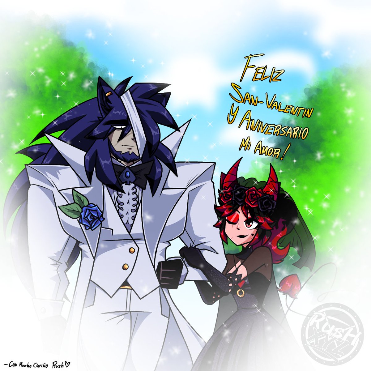 FELIZ DÍA DE SAN VALENTIN A TODOS
Así mismo hoy cumplo un año de casado con <a href="/darkdemoncatt/">❤️the_demon_cat🖤</a> 
Así que este regalo va para tí mi amor 💖✨️💖✨️💕💙♥️💞💗💙❤️✨️💞❤️✨️💙♥️💞💕💞💖💞💖💙💕✨️♥️♥️✨️♥️💙♥️💙💕💞💖❤️💕💙♥️✨️♥️♥️✨️💕✨️💖✨️💕✨️