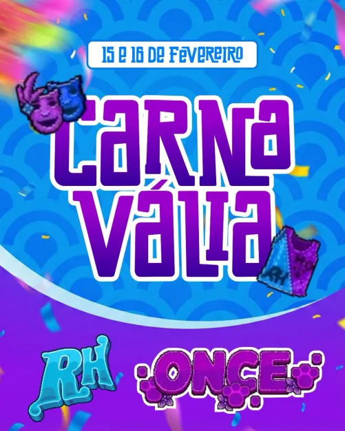 HABBONCE X RÁDIO HABBLET: CARNAVÁLIA 🥳

A folia já começou na Rádio Habblet em uma parceria épica com a <a href="/Habbonce/">Habbonce</a>. Prepare o seu melhor visual e venha curtir a CARNAVÁLIA!✨

Saiba mais em: radiohabblet.com.br/noticia/504/ha…