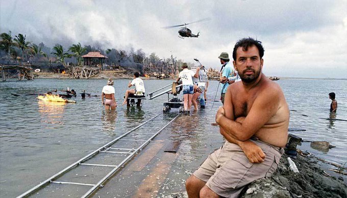 Francis Ford Coppola on the set of Apocalypse Now