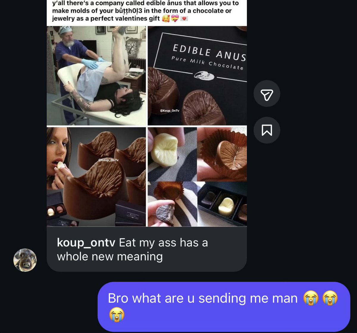 my old coworker sending me some fucking bullshit at 10am