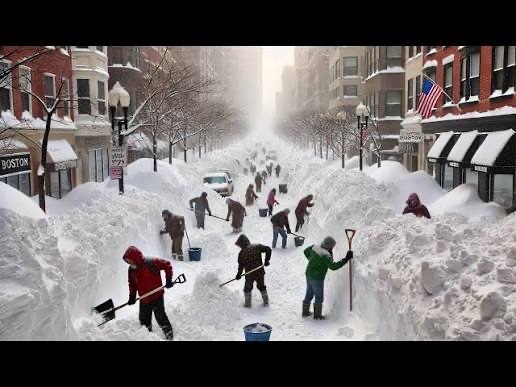 Mr_XMusk27's tweet photo. The Boston Burial: Aftermath of the Valentine's Day Blizzard of 2015  

The fourth and final major snowstorm of the legendary 2014-2015 winter was an explosive nor’easter that underwent bombogenesis as it tracked northeastward off the coast on February 14-15, 2015.  It unleashed heavy snowfall rates of 2-3 inches per hour (bursts up to 3-4 inches in the strongest eastern bands near Boston), ferocious winds gusting 55-65 mph, relentless blowing snow plunging the region into blinding whiteout conditions—and hours of dramatic thundersnow across eastern Massachusetts on February 15.  This marked the second official blizzard to slam the area in just three weeks!  

It dumped another 16.2 inches on #Boston (official tally at Logan Airport), pushing on-the-ground snow depths to over 3 feet across much of southern New England.  Boston-area reports reached around 42 inches on the morning of February 16—burying streets, cars, and sidewalks in a frozen tomb.  

To make matters worse, temperatures plunged to a bone-chilling -3°F, with wind chills dropping to -30°F (or even colder in the strongest gusts), turning the overwhelmed city into a wind-whipped icebox where every breath burned and survival felt like a relentless battle against nature.  

Towering snowbanks loomed like frozen cliffs along every street—piles and banks surging 10-15 feet high (or more in plowed heaps)—transforming narrow roads into treacherous tunnels and making driving a white-knuckle gamble through impenetrable walls of white.  

This Valentine's Weekend knockout punch capped a brutal sequence of storms that turned Boston into a surreal, snow-entombed landscape.  In an unfathomable three-week stretch from late January through mid-February, nearly 8 feet (about 95 inches) of snow fell on the city—four relentless nor'easters in quick succession that obliterated records and left nothing melting in the persistent deep freeze.  

On a personal note, I chased and documented this particular #blizzard on the Cape Ann Peninsula in Rockport, which recorded 14.5 inches of new snow—where I witnessed thundersnow during the early morning hours of February 15 and spent almost two hours battling strong winds and heavy snowfall to dig out my SUV (and those of two other stranded persons nearby).  I continued filming through the morning and afternoon at the Harbor, capturing the relentless bands.  As the storm pulled away, arctic air surged in behind it.  In the early overnight hours of February 16, I stepped outside my hotel to endure wind chills pushing toward -35°F (the arctic air and gusts made exposed spots feel brutally colder).  Before heading south later that morning, I measured a snow depth of 38.5 inches right there at the hotel in Rockport. 

Then, driving through Boston en route home, I navigated the snow-choked streets and towering drifts—stopping along the way to help dig out a few more stranded vehicles and clear paths where I could, documenting the city's buried chaos firsthand.  In the days that followed, as the region dug out, neighbors and volunteers pitched in across Boston and beyond—clearing sidewalks for the elderly, helping restore power access, and slowly reclaiming streets from the frozen tomb.  The cleanup was monumental, with plows working overtime, massive snow piles lingering for months, and the city gradually returning to life amid the lingering cold.  

The aforementioned scenes were from my own observations throughout the area.  It was the culmination of an epic adventure documenting the winter of 2014-2015 in eastern Massachusetts—one that ultimately set the all-time seasonal snowfall record for Boston at 110.6 inches at Logan Airport.  

Even now, eleven years later (on this February 14, 2026 anniversary), the memories—and the photos/video—still feel larger than life.  

#WinterStorm