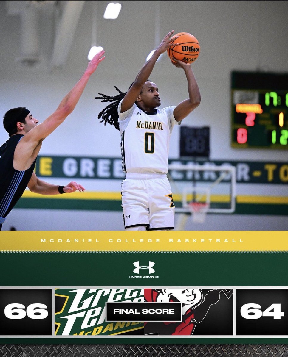 McDaniel Basketball tweet media