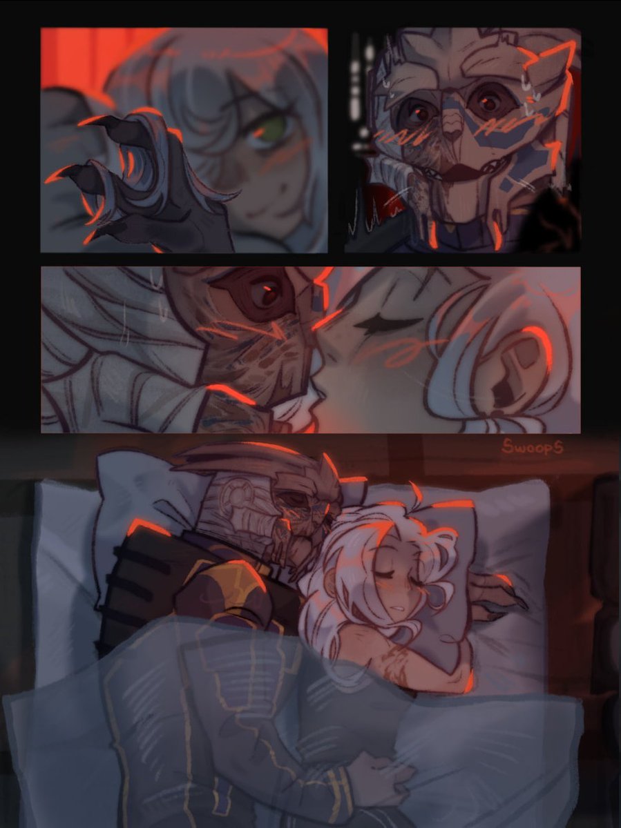 Swoops_Star's tweet photo. Sooo how's main battery? Warm?🤨
#masseffect #garrusvakarian https://t.co/o9x7Zk69UB