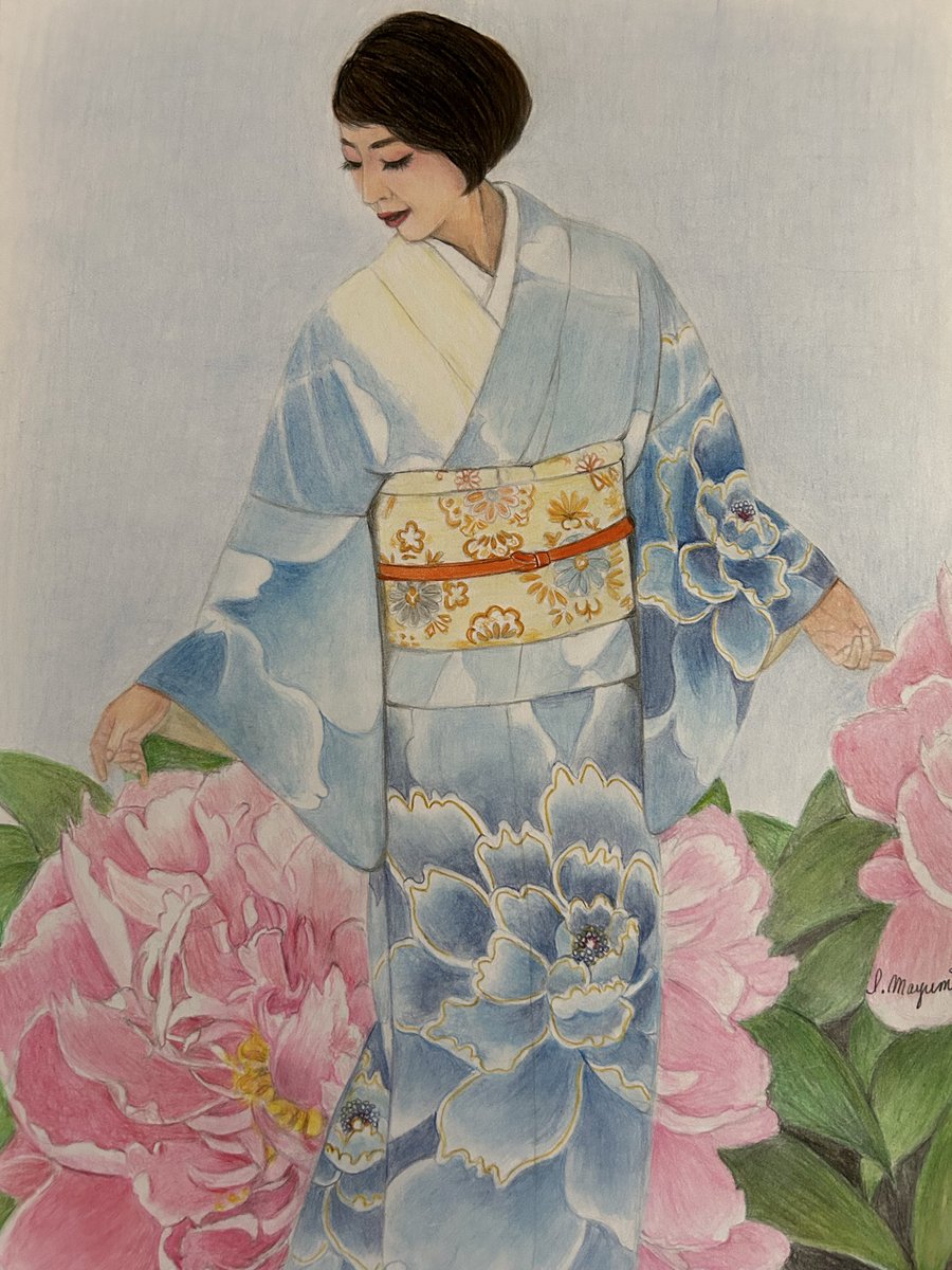 TLを花でいっぱいにしよう ここ最近、春先のような温かさですね。 牡丹