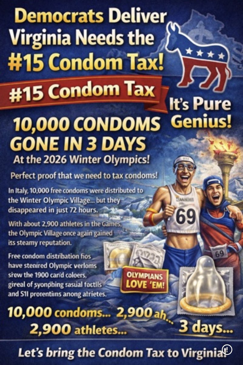 Go BIg Go with new tax #15 the condom tax imagine the revenue