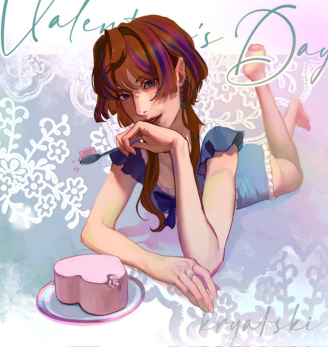 #ValentinesDay #art
I forgot to post a picture for Valentine's Day